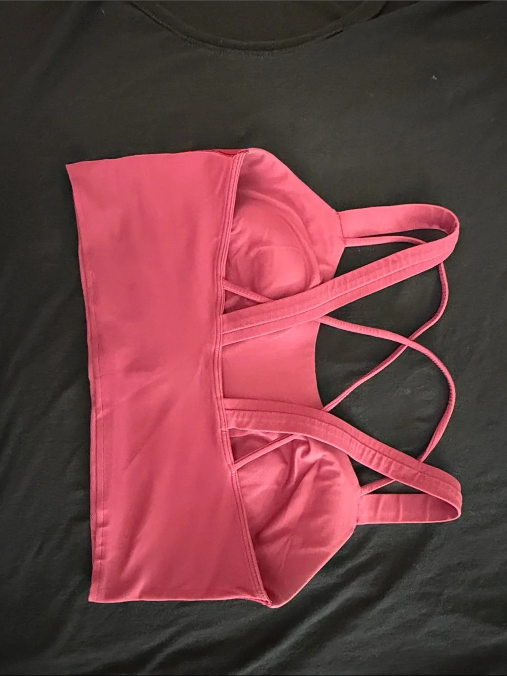lululemon athletica Pink Strappy Sports Bra